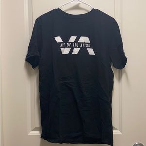 RVCA BJJ SS T Shirt, White/Black, Large